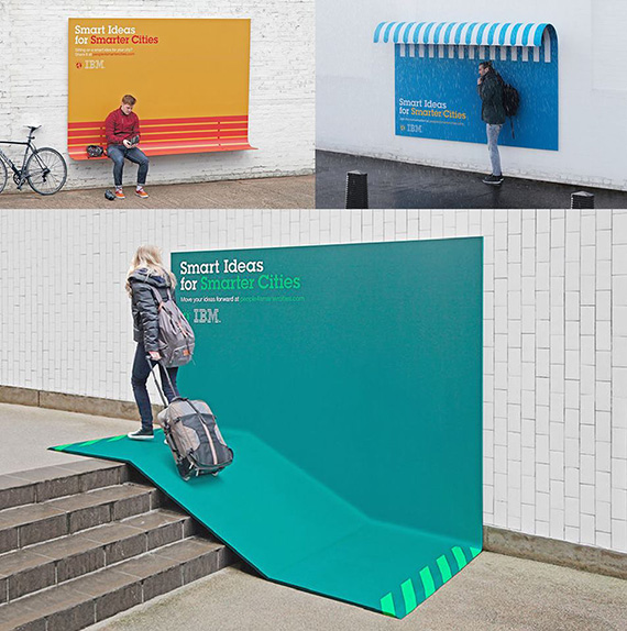 25 meilleures pubs créatives de street marketing